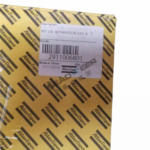 Atlas Compressor High quality Oil separator maintenance kit 2911006801 2901006800