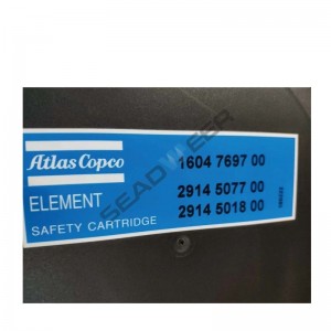 Atlas Copco Genuine Air Filter Assembly 1604769700: Specifications & Heavy-Duty Application