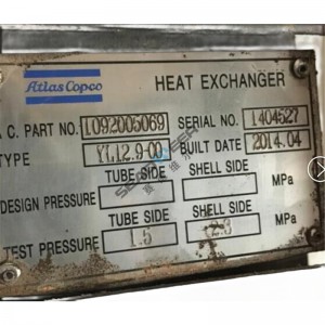 Atlas Copco Screw compressor Cooler 1092-0050-69 For The top-tier supplier