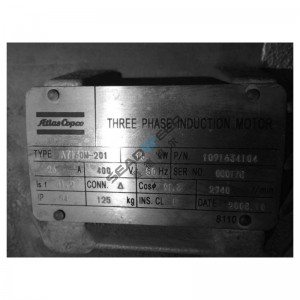 Atlas Copco air compressor distributors Motor 1091-6341-04=AT160M1-201