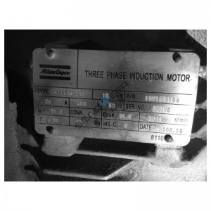 Atlas Copco air compressor distributors Motor 1091-6341-04=AT160M1-201