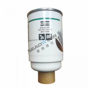 Atlas mobile compressor Oil filter element 2906-0687-00 For the top Exporter