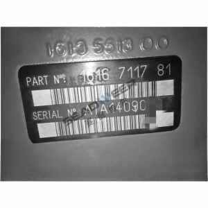 High quality Atlas Oil-free tooth Air Compressor Air end 1616-7117-81