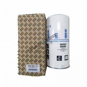 Oil filter element 1625-4811-01 1625-4811-51 For Atlas Copco compressor spare parts catalogue