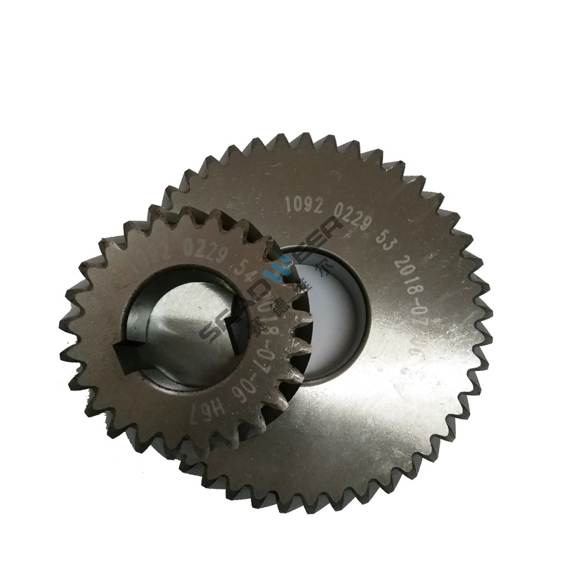 Atlas compressor Steel Gear kit 1092-0229-53 1092-0229-54 Chinese suppliers with a good reputation