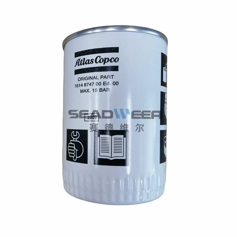 Atlas Copco air compressor Oil filter element 1614-8747-99 1614-8747-00 For Best purchase price