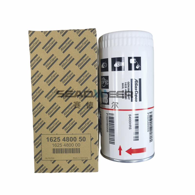 High-quality Oil filter element 1625-4800-50 1625-4800-00 For Atlas Copco air compressor