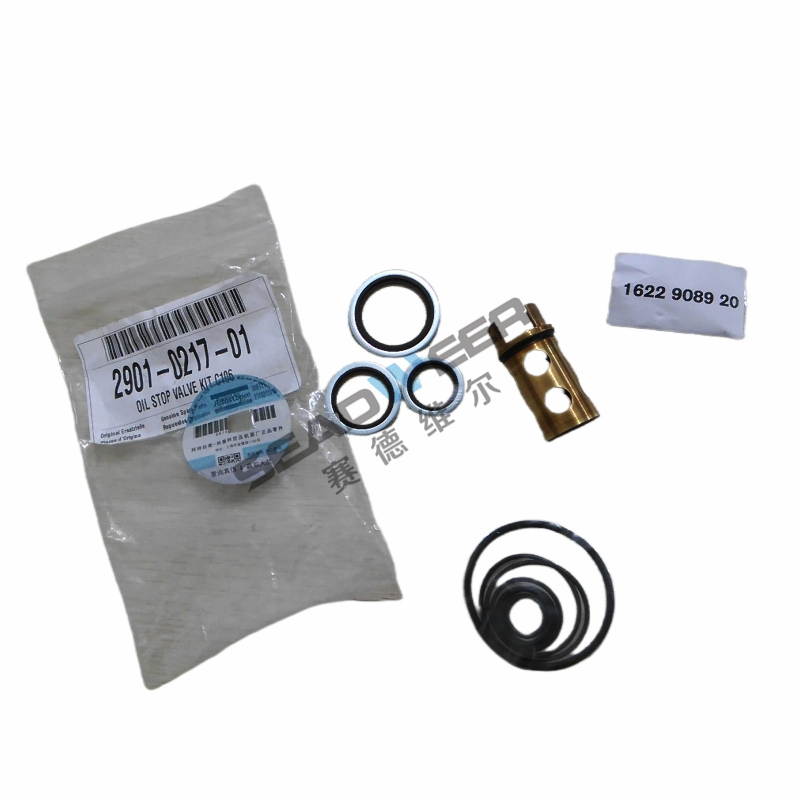 Atlas Copco Screw air compressor Oil stop valve 2901021701 Ergonomics and Safety