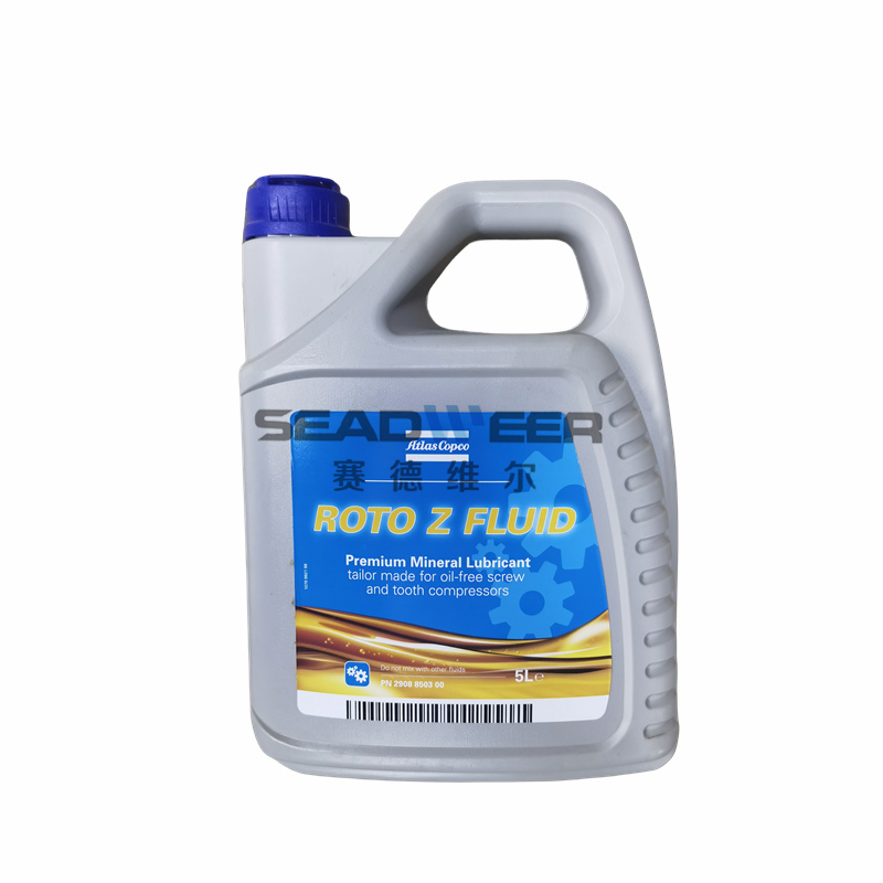 Atlas Copco compressor price list For 5 liters ROTO Z FLUID oil-free compressor oil 2908-8503-00