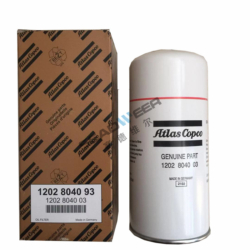 Atlat compressor Oil filter Replacement 1202-8040-93 1202-8040-03